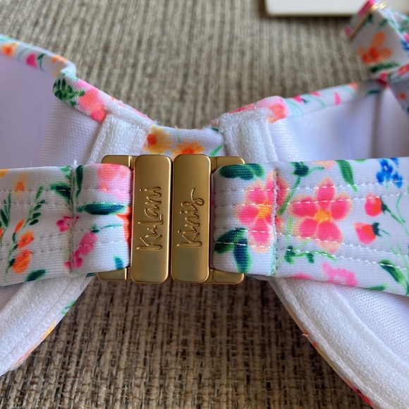 Kulani Kinis Padded Underwire Bra Bikini Top - Picture 6 of 11